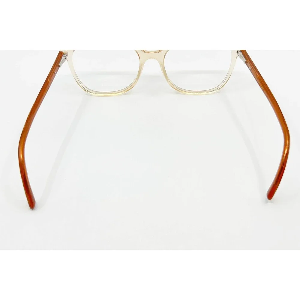Via Spiga Eyeglasses Womens Clear Brown Designer Frames 54-16-140